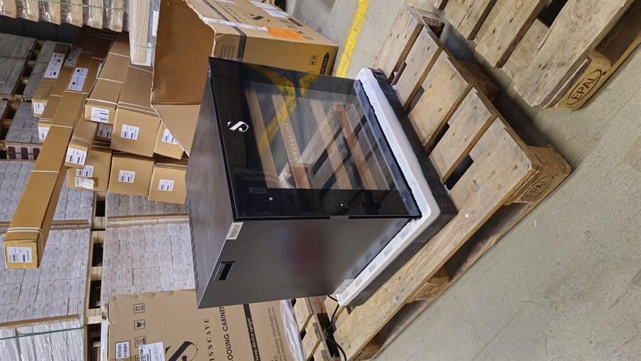 DEMO -25% | WLI-90DF Zweizonen Kücheneinbau-Weinkühlschrank | 45 cm | 22 Weinflaschen | Einbaumodell