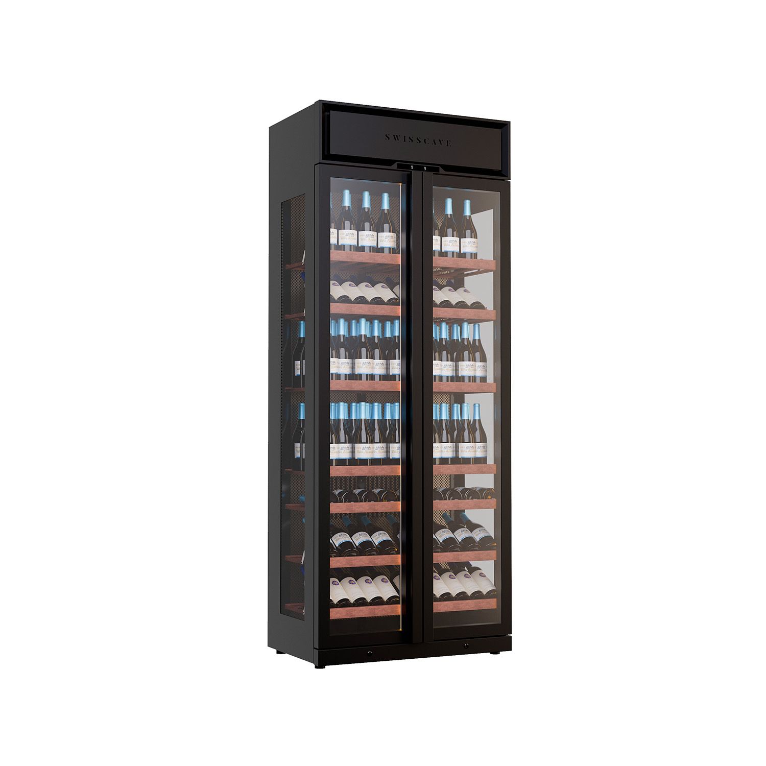 WLA-760FLD Ein-Zonen-Weinwand | 230 cm | 200 Flaschen