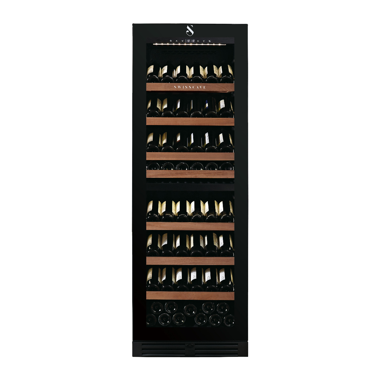 WLB-460DFLD-MIX 2-Zonen Weinkühlschrank | 172cm | 144 Flaschen