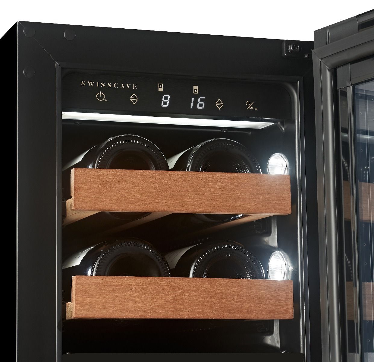 Demo - 15% | WLU-50DF 2-Zonen Weinkühlschrank | 30 cm | 13 Flaschen | Unterbau