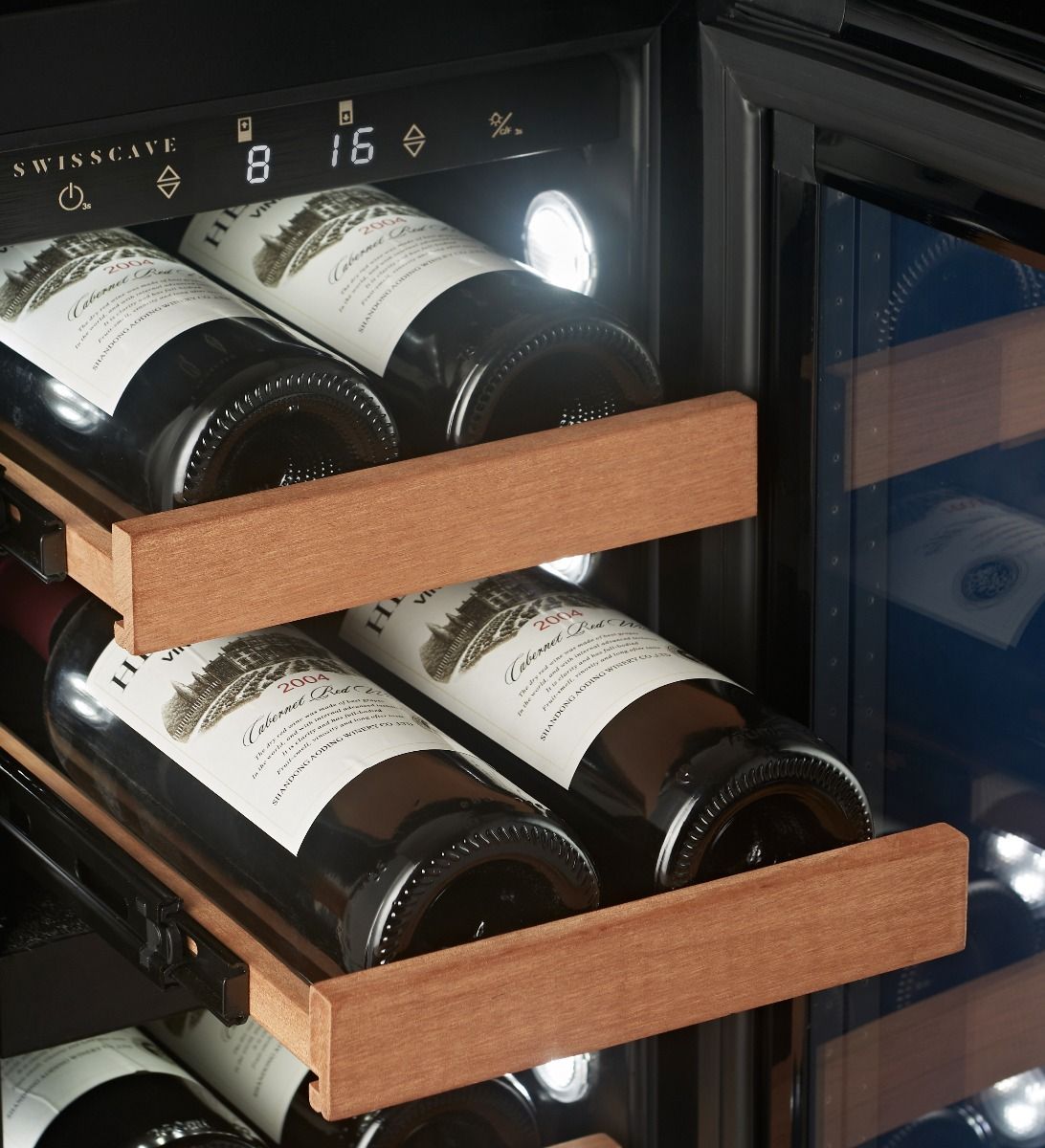 Demo - 15% | WLU-50DF 2-Zonen Weinkühlschrank | 30 cm | 13 Flaschen | Unterbau
