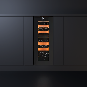 SWISSCAVE LUXURY KITCHEN EDITION WUB-30DF eingebaut in moderner K&uuml;che