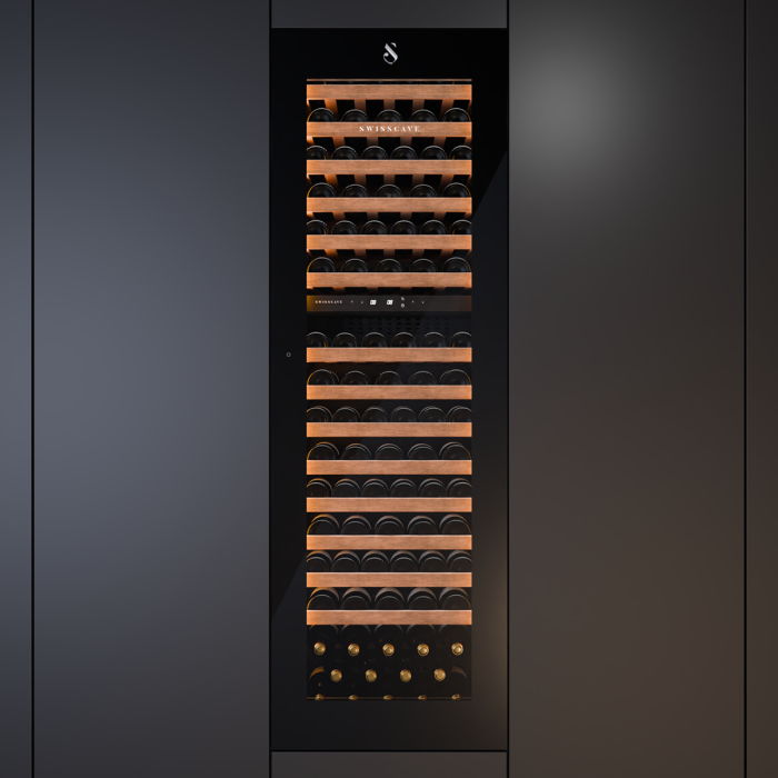 SWISSCAVE LUXURY KITCHEN EDITION WIB-178DFT eingebaut in moderner Küche